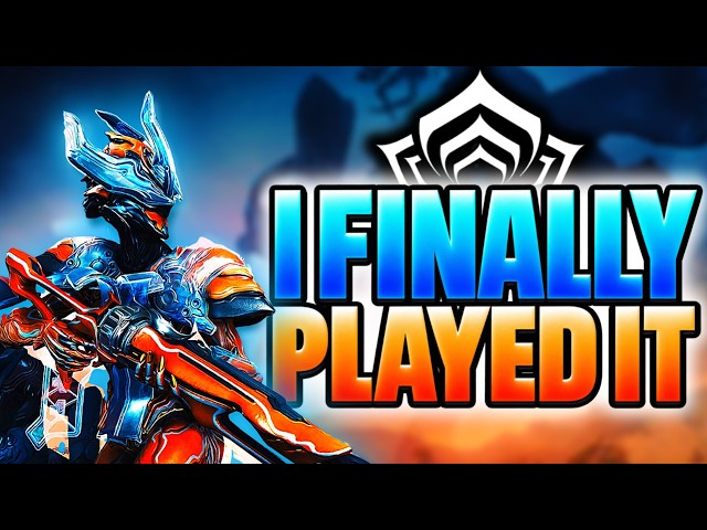 After 13 Years... I FINALLY tried Warframe...