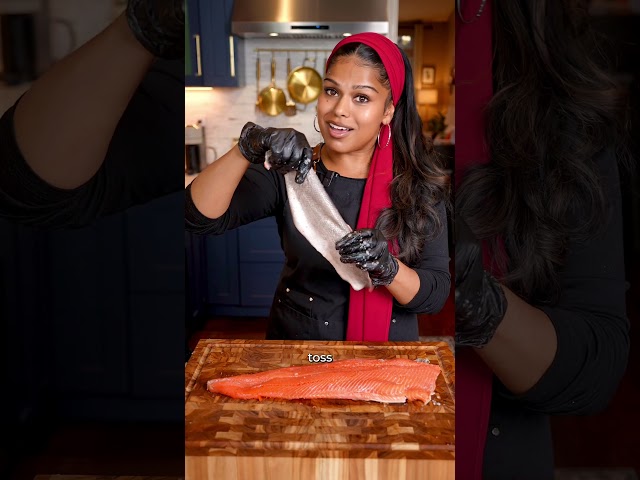 Stop throwing away the best part of your salmon￼