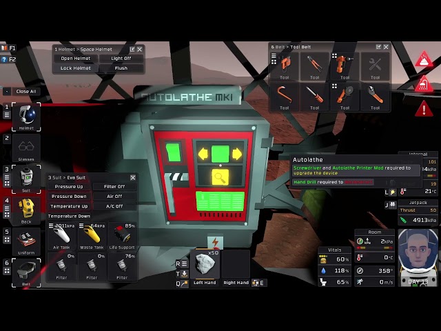 S02E09   Continue work on airlock   Lets Learn Together   Standard Mode   Stationeers
