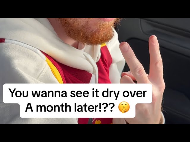 SHINY CAR STUFF CURED OVER A MONTH LATER?!! 🤓🤩🤯 Watch this for reference ☝🏽