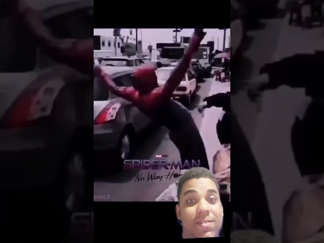 Spiderman Marvel cornered her. #humor #memes #entertainment #laughter