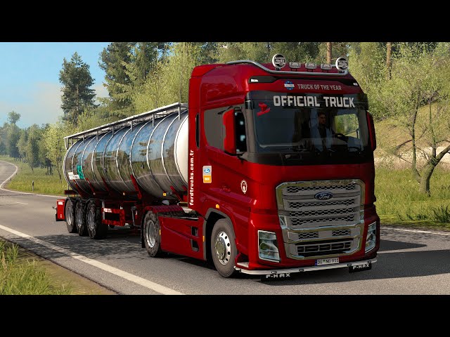 Transporting Milk | Ford F Max | Euro truck Simulator 2 Gameplay