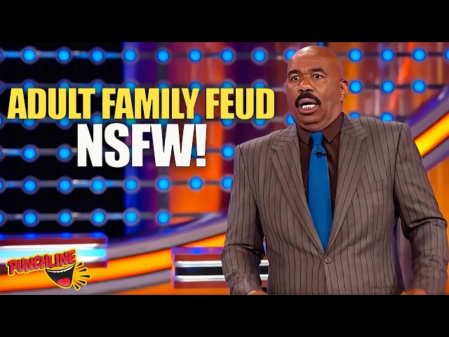 NSFW Answers That Left Steve Harvey Speechless | Family Feud Compilation