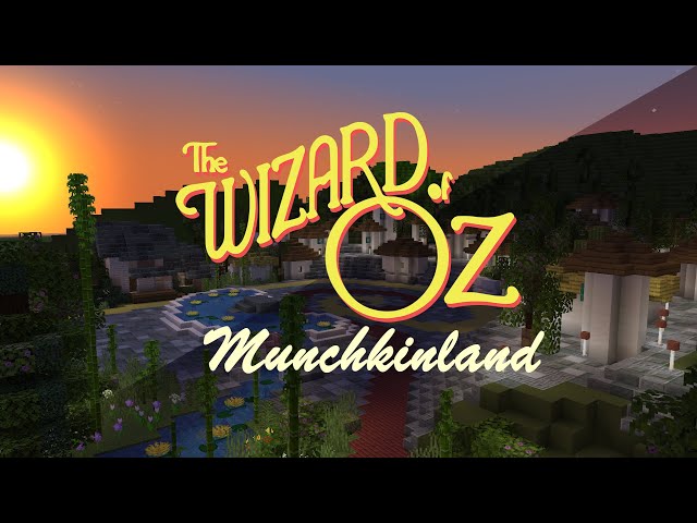 Making the Wizard of Oz in Minecraft WITHOUT World Edit | Munchkinland | Ep 1