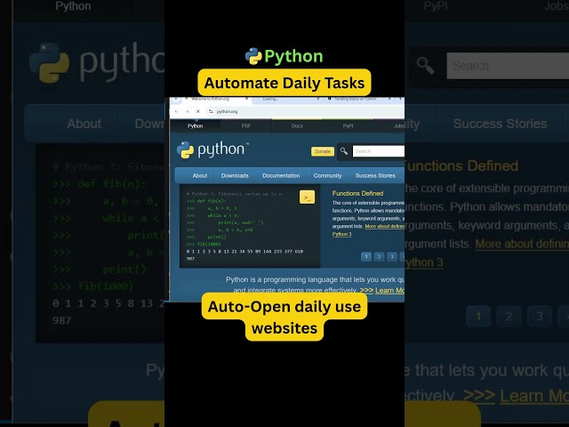 Automate Daily Tasks with Python & AI | Productivity Hack