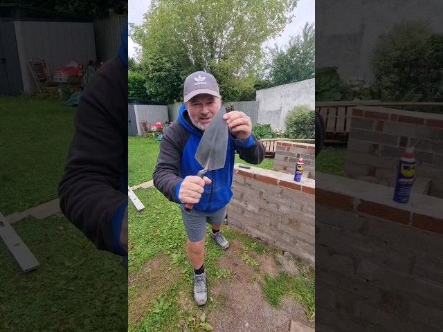 Cleanest Trowel Ever #asmr #construction