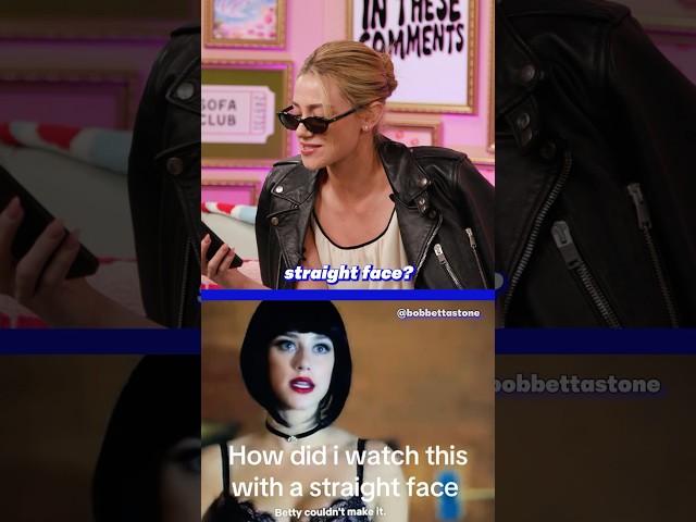 Dark Betty will forever be ICONIC😭🖤 #lilireinhart #riverdale #bettycooper