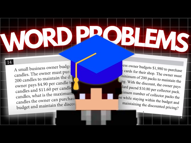 How to Solve Any SAT Math Word Problem
