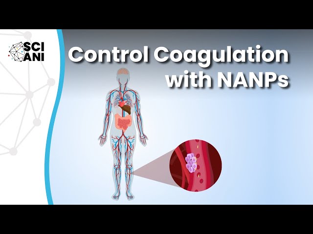 Controlled blood coagulation with Nucleic Acid Nanoparticles (NANPs)