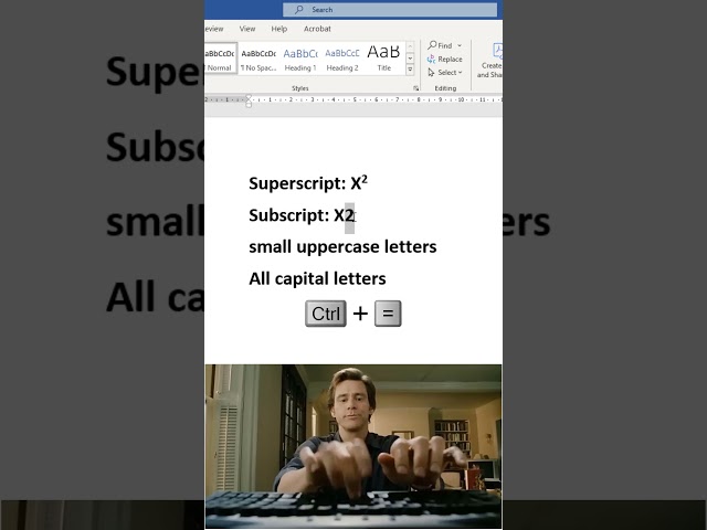 MS word shortcuts every office pro should know 🤯 #wordtips #documents #office