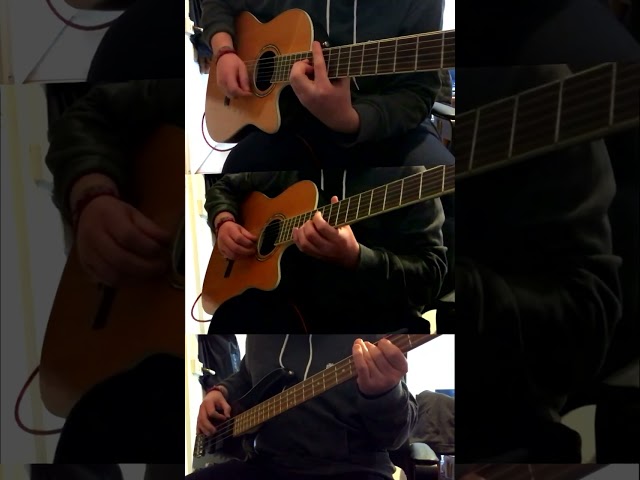 Guitar cover Beat " Björk - bachelorette " remix #shorts