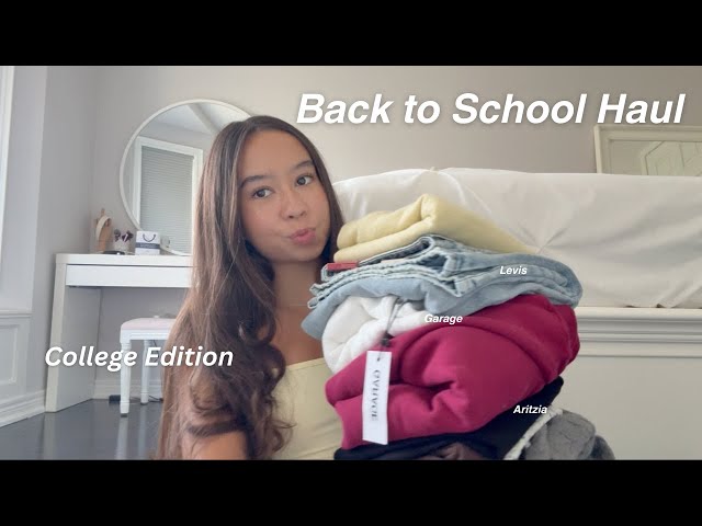 Back to School Clothing Try on Haul | College Edition