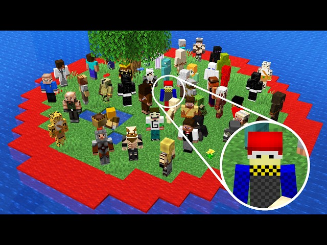 I Put 500 Players On A Survival Island...