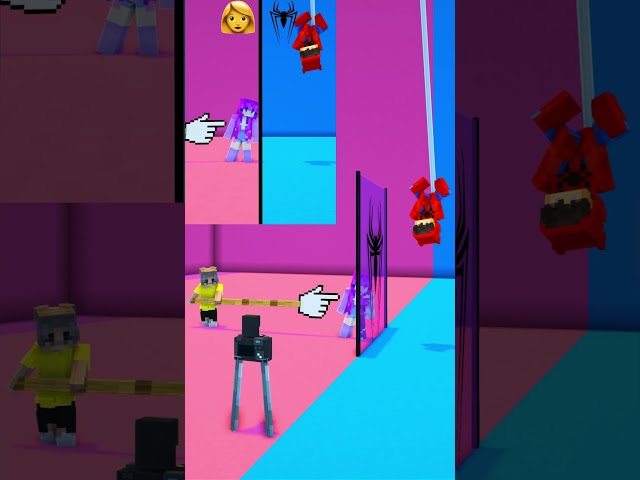 Would You Become Spideman? #minecraft #shorts
