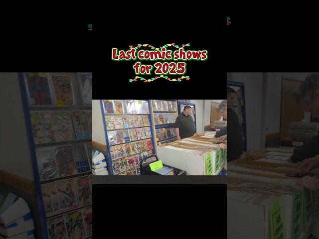 Highlights from the last comic book shows of 2025.