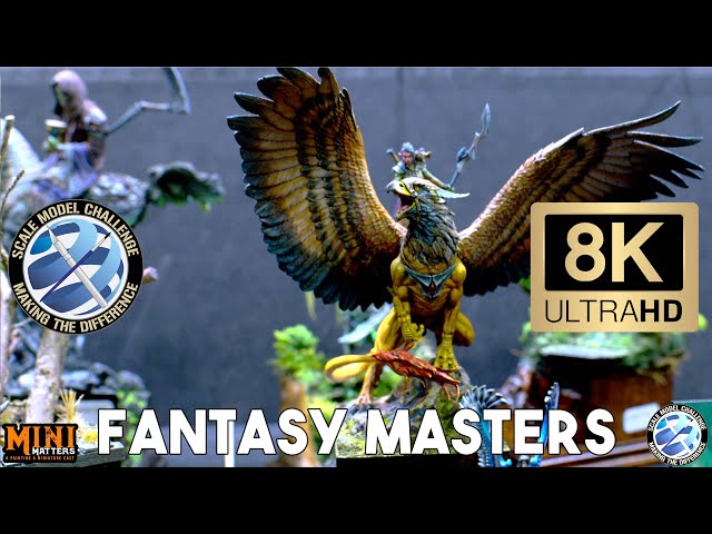 Fantasy Figures painting masters 1 of 2  | Inside the Cabinet | #SMC23 Scale Model Challenge 2023