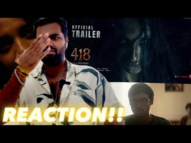 #418 Official Trailer, A-Rated Horror! (REACTION!!)