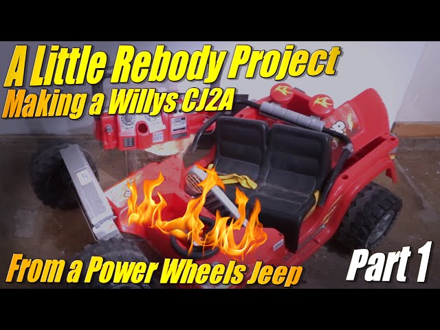 Beginning Metal Fabrication Project Part 1: Making a Power Wheels Willys CJ2A