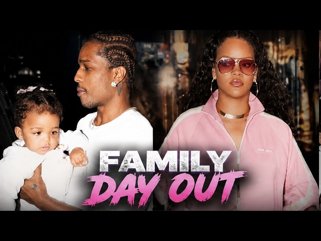 Rihanna and A$AP Rocky’s family day out in New York – watch!