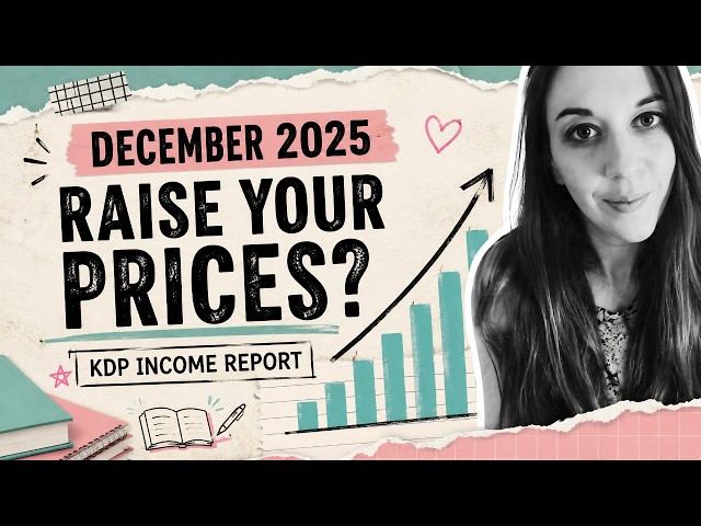 KDP Income Report December 2025 - Raise Your Low Content Book Prices On Amazon!