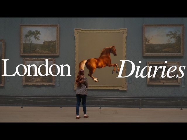 london diaries 🇬🇧🖼️☕️ museums, book launch, popups, and no phd work