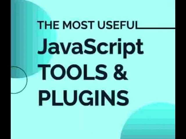JavaScript tools and plugins 🔥#webdevelopment #coding