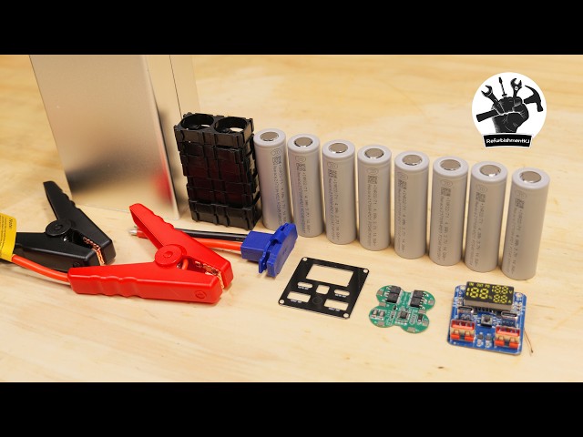 DIY 12V Jump Starter: Built with 8x All-Tab Cell JP40 21700 Cells