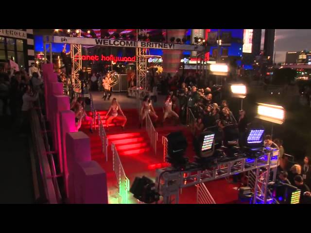 Britney Spears Welcome Event at Planet Hollywood