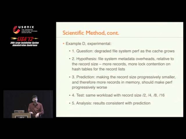 LISA '12 - Performance Analysis Methodology