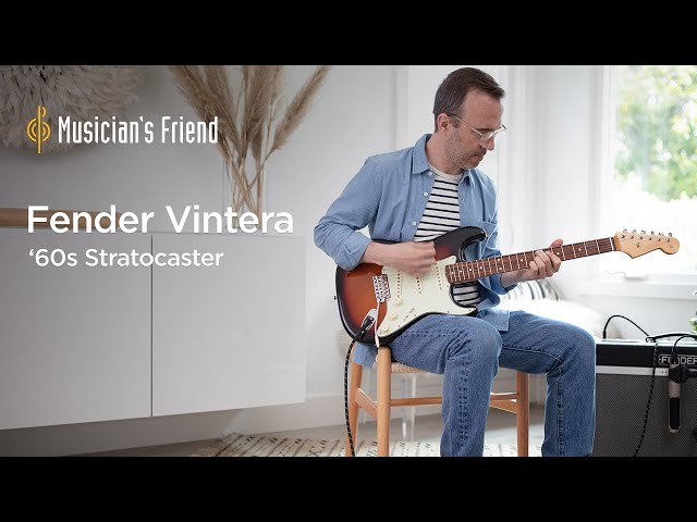 Fender Vintera '60s Stratocaster Demo - All Playing, No Talking