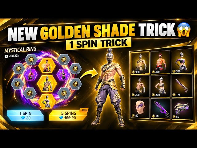 🔥NEW SCORCHING AURA BUNDLES 😱 | 1 SPIN TRICK 🥶 | FREE FIRE NEW EVENT 