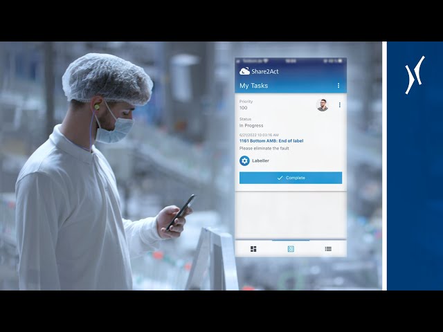 Krones Shopfloor Guidance: increasing operator efficiency