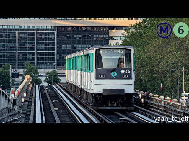Métro de Paris 🇫🇷 : la fin d’une légende sur la ligne 6…