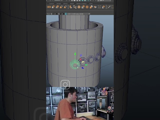 This Maya Trick Duplicates Objects on Any Surface 🤯 ← BEST