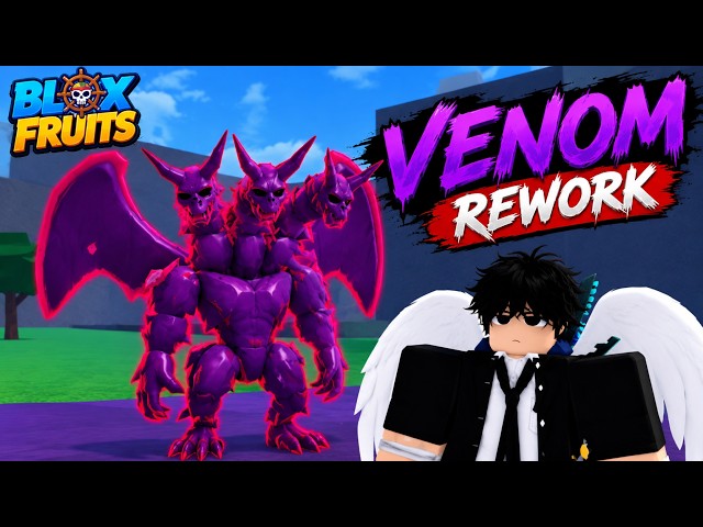 🔴 VENOM REWORK IS INSANE?! 🐍🔥 | BLOX FRUITS LIVE | TRADING + GIVEAWAY