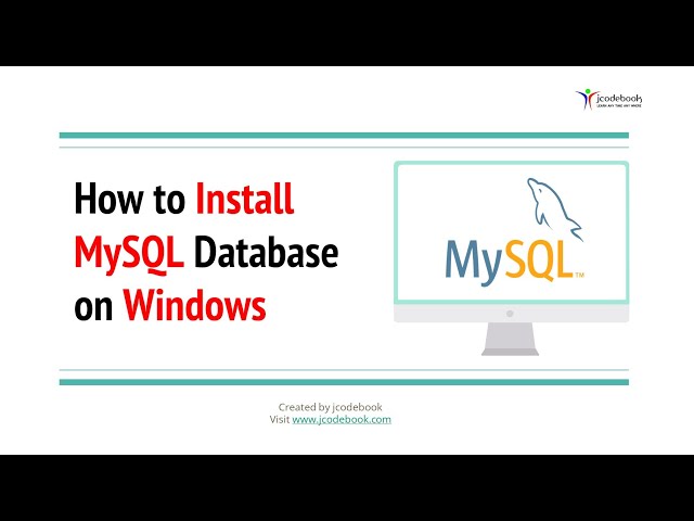 #81 How to Install MySQL Database on Windows