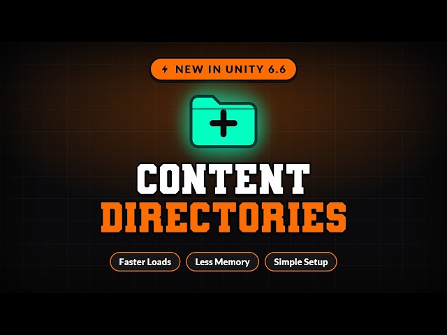 Using the NEW Unity Content Directory | Unity Tutorial