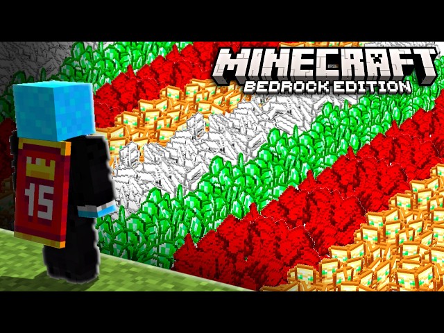 How I Became EXTREMELY OP in Minecraft Bedrock [FULL MOVIE]