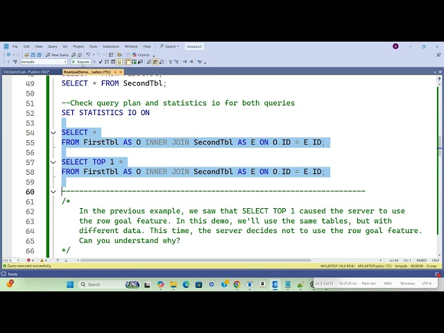 SQL Server Optimization Secrets: Understanding Row Goal (Hebrew edition)