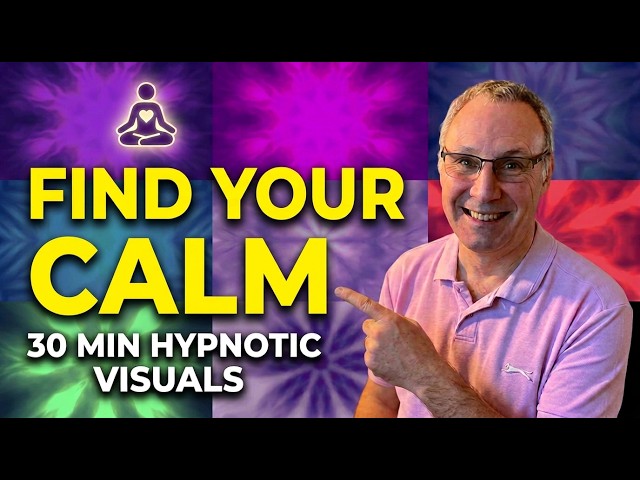 30 Minutes of Hypnotic Calm: Mysterious Convergence Visualizer