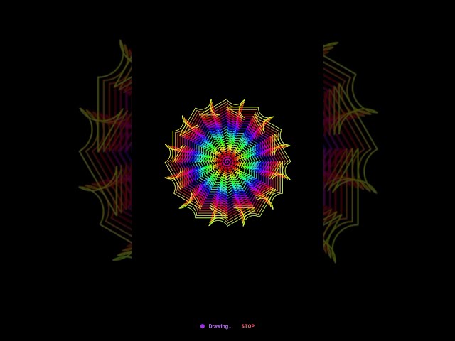 How to Draw a Geometric Mandala with Python Turtle 🐢🔥