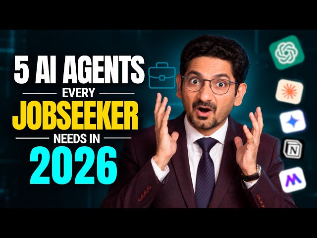 How to Use Claude AI for Your Job Search in 2026 | 5 AI Agents That Find Jobs, Fix Your Resume