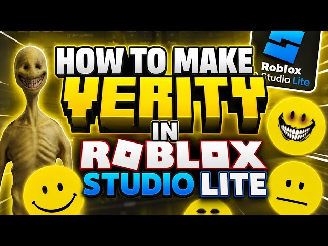 How to make Verity in studio lite Verity Kit V1.1 Tutorial #studiolite  #roblox 