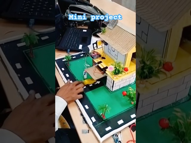 Rain 🌧️ detector system and 🚙  parking 🅿️  fully automatic Arduino uno  #project #automation #car