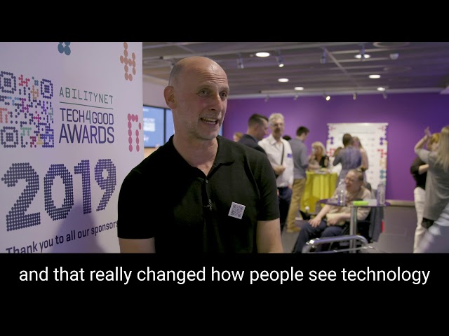 AbilityNet Tech4Good Awards Ceremony 2019