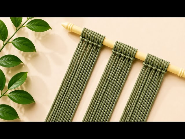 Macramé - Macrame Wall Hanging | Easy Macrame Wall Hanging Tutorial