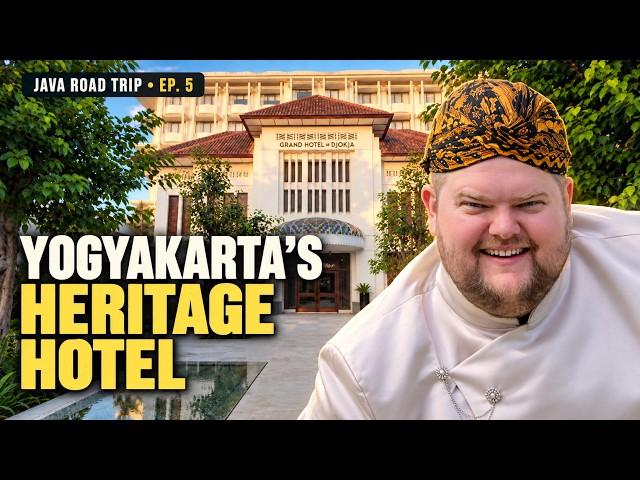Grand Hotel De Djokja, Yogyakarta 🇮🇩 Full Hotel Tour | Java Road Trip Ep. 5