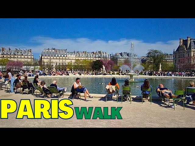 Visit a Royal park in the heart of Paris - Jardin des Tuileries