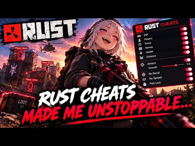 I Used Rust Cheats And Became UNSTOPPABLE... (Rust Cheat)