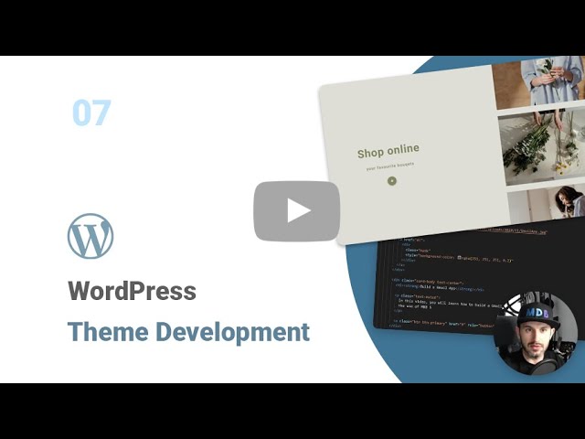 #07: WooCommerce ShopPage - WordPress Theme Development Tutorial